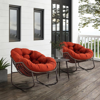🔥 LAST CHANCE! Limited Edition Egg Chair - Handwoven Rattan + Plush Cushions - Almost Gone!